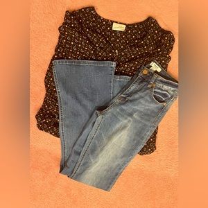 Fit & Flare Jeans